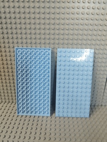 Lego basisplatte hellblau - 2,