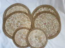 Konvolut Brokat Deckchen