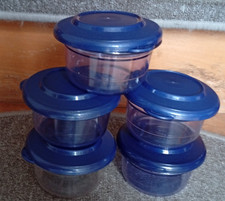 Tupperware  5 kleine Tafelfeine 150ml Transparent  Dosen mit Deckel Tafelperle