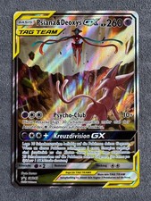 2020 Pokémon Psiana & Deoxys GX Tag Team FULL ART HOLO Black Star Promo SM240