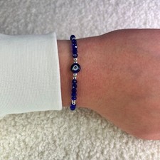 Blau Evil Eye Armband Nazar