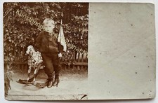 orig. Photo Postcard Child Boy
