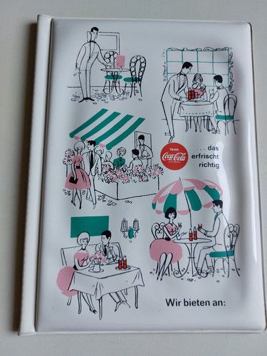 Coca cola getränkekarte - coca,
