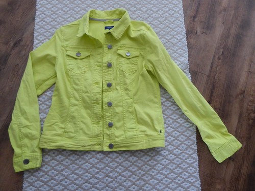 Cecil jeans jacke gelb - jeans, in