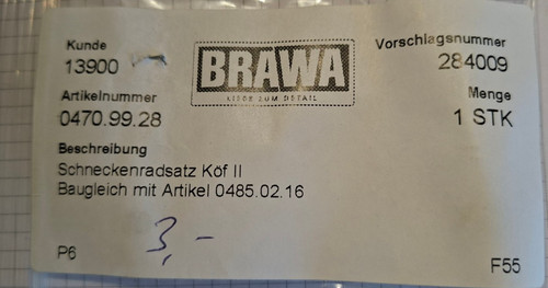 Brawa 0470 28 - brawa, 0470.99.28