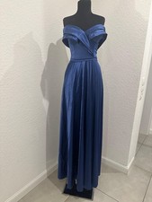 Damen Abendkleid Blau Gr.L Neu