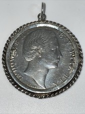 Silberner Münz-Anhänger,1871