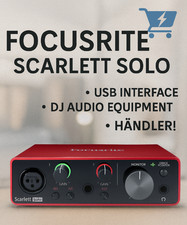🎤 Focusrite Scarlett  Solo