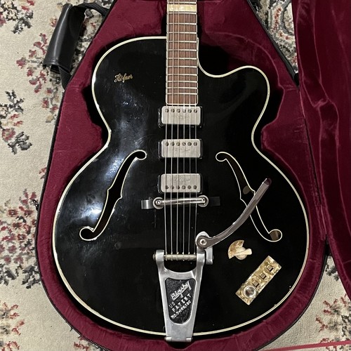 Hofner rare 4550 e3 1960 - hofner,