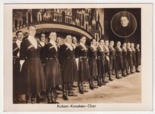 Ak   KUBAN - KOSAKEN - CHOR  / Russland       1938