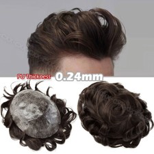 Herren Männer Echthaar