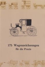 175 Wagenzeichnungen Stellmacher Konstruktion Kutschen Wagen Gig Break Phaeton