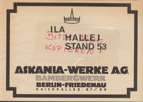 Berlin werbung 1928 - werbung,