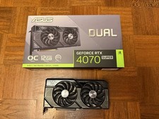 ASUS Dual Nvidia GeForce RTX 4070 Super OC 12GB GDDR6X OVP