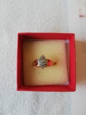 Schneeflocken Goldring