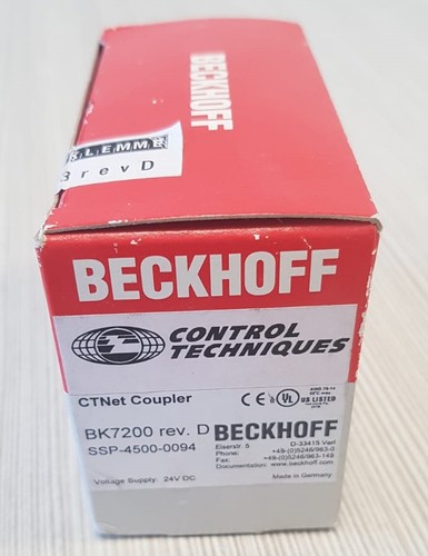 Bk7200 rev beckhoff control - beckhoff,