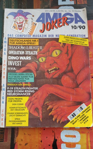Amiga joker 1990 - 10/90, +