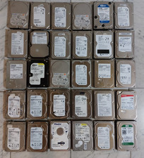 FESTPLATTE KONVOLUT 30 STÜCK Goldgewinnung SCHROTT DEFEKT !!!!!