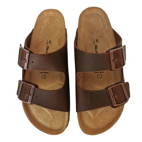 Herren leder sandalen vintage - herren,