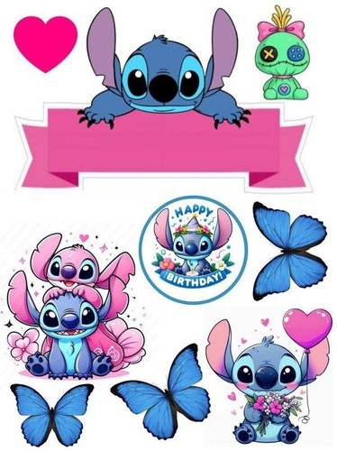 Lilo und stitch tortenaufleger - lilo,