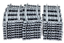 LEGO City 60337 Eisenbahn Schienen aus 16 x gebogen 8x gerade Schienen  