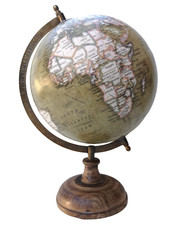Deko Globus Antik Look