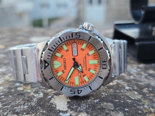 Seiko orange monster skx781 - orange,