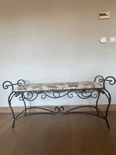 Sitzbank - Metallbeine - Polsterbank