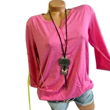 Cecil Damen Shirt Bluse Tunika pink Ton 3/4-Ärmel Gummibund (006) NEU