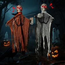 2x Halloween Deko Outdoor