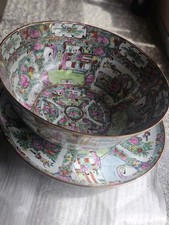 Antikes Chinesisches Porzellan,  Teller und Schüssel