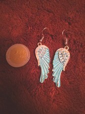 Silber Ohrringe Flügel-Design