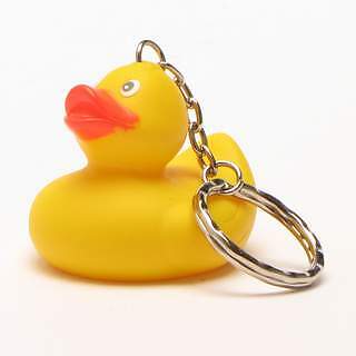 Badeente schluesselanhaenger - schluesselanhaenger,