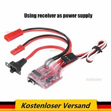 30A ESC Bürstenmotor Elektronischer Fahrtenregler Für Mini RC Auto Boot Buggy DE