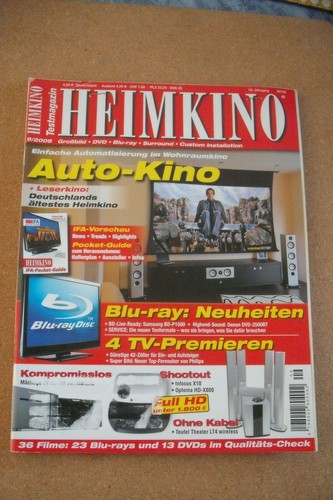 Heimkino 2008 zeitschrift - heimkino, -zeitschrift