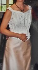 Lilly, Brautkleid, festliches Kleid, 38/40, 2-teilig, Corsage, Rock, 1x getragen