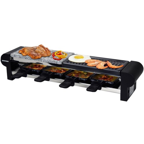 Edelstahl design raclette - edelstahl,