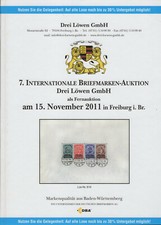 Auktionskatalog 2011 Drei
