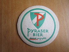 Bierdeckel Pyraser Bier