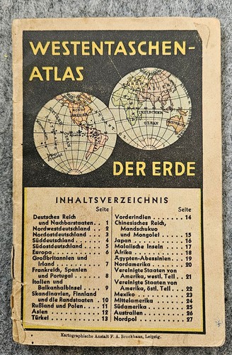 Westentaschen atlas der erde - atlas,