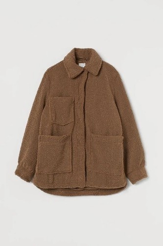 Teddy jacke mantel braun - teddy,