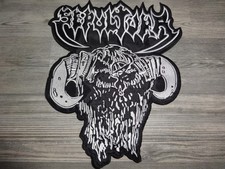 Sepultura backpatch patch - sepultura,