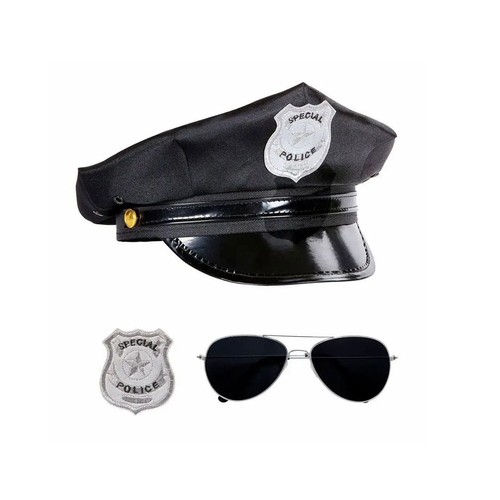 Kostümaccessoire set polizei - kostümaccessoire-set,