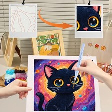 DIY Stickset mit schwarzer