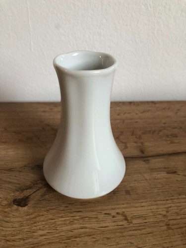 Vintage weiße tisch vase - weiße,