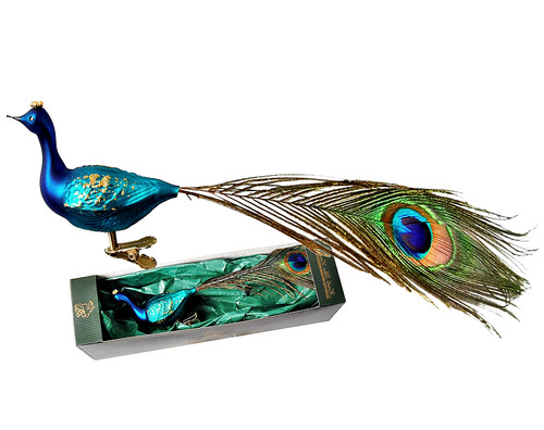 Pfau glas türkis - ❀,