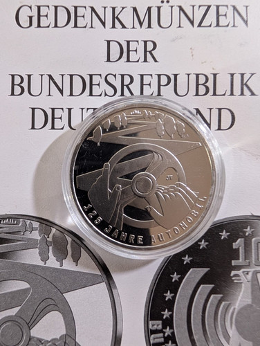 Euro gedenkmünze 125 - 10,