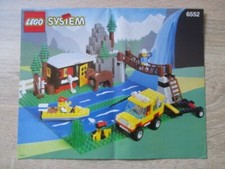 Lego® 6409 Bauanleitung Ferienhaus am Fluß, 1993, a. Sammlung, sehr gut erhalten