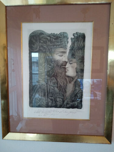 Ernst fuchs bild david - ernst, und
