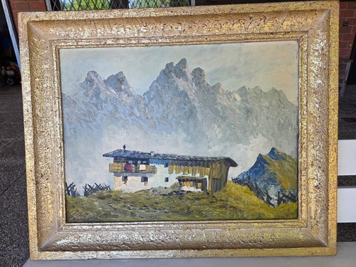 Gemälde watzmann von georg - ",